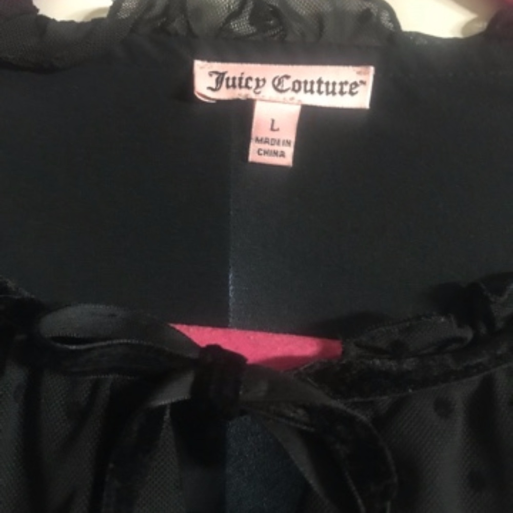 JUICY COUTURE RARE ✿ SHEER POLKA-DOT BLOUSE